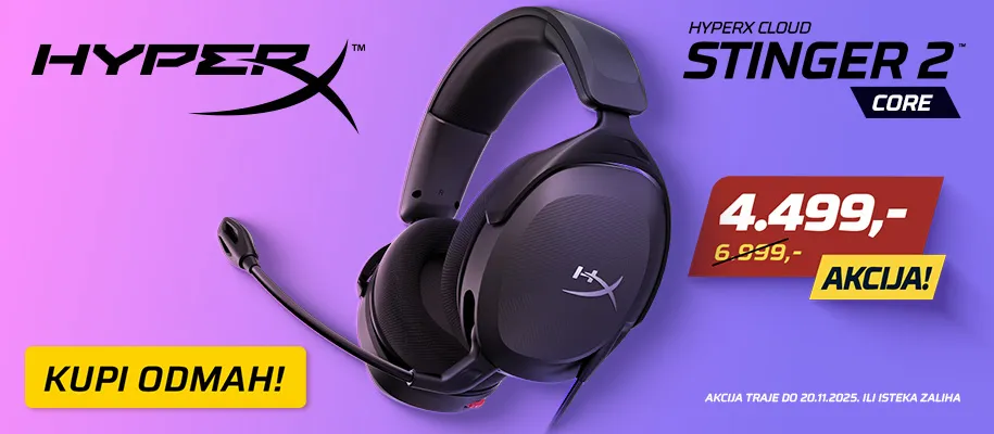 Slušalice HyperX Cloud Stinger Core 2